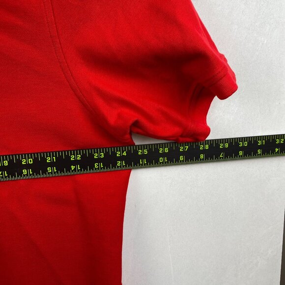 Robert Graham Men's Polo Shirt 2XL Red Paisley Placket - Picture 5 of 13